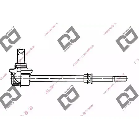 Стойка стабилизатора, тяга DJ PARTS 3437562 DL1019 JHEL7 LZ C0U изображение 0