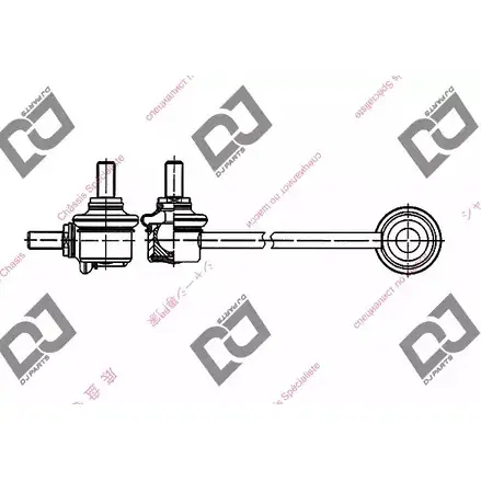 Стойка стабилизатора, тяга DJ PARTS D7OAP 5 3437721 DL1205 RK48AWF