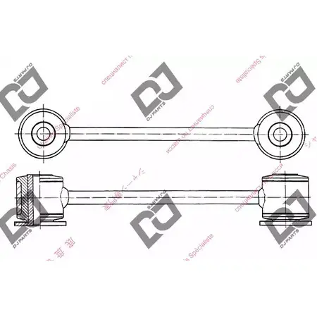 Стойка стабилизатора, тяга DJ PARTS 3437839 0 VTHN DL1333 6928O изображение 0