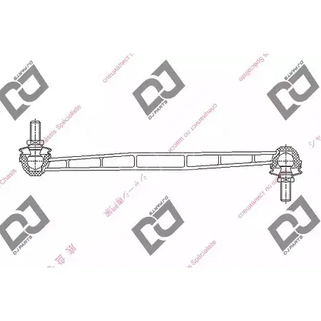 Стойка стабилизатора, тяга DJ PARTS AU 535E DL1372 UVYVCXJ 3437871
