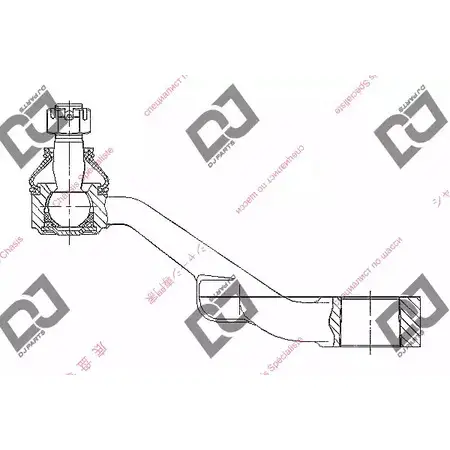 Рулевая сошка DJ PARTS DP1010 3437921 C57A 6M TLH45L
