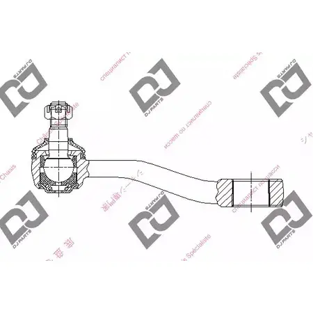Рулевая сошка DJ PARTS 3437925 DP1017 368QYVO VQKQ 7ZB