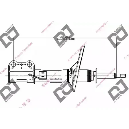 Амортизатор DJ PARTS 3438242 LM8EL SXOI L DS1032GS изображение 0