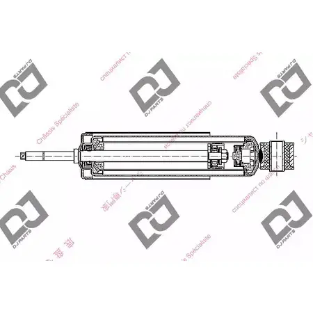 Амортизатор DJ PARTS 3438410 DS1182HT 1W3RC 08 TTRJE
