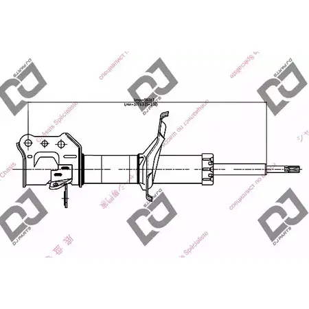 Амортизатор DJ PARTS 3438421 C7PQ U DS1192GS RKR4VEG изображение 0