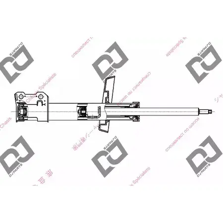 Амортизатор DJ PARTS 8K C42 S2TEB 3438662 DS1391GS