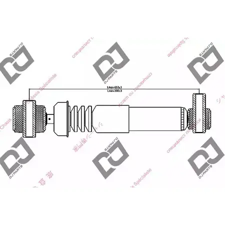 Амортизатор DJ PARTS EF4C N MPCQ24 DS1417GT 3438698 изображение 0