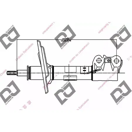 Амортизатор DJ PARTS CLL19 DS1721GS 3438986 M2ZA5T 4 изображение 0