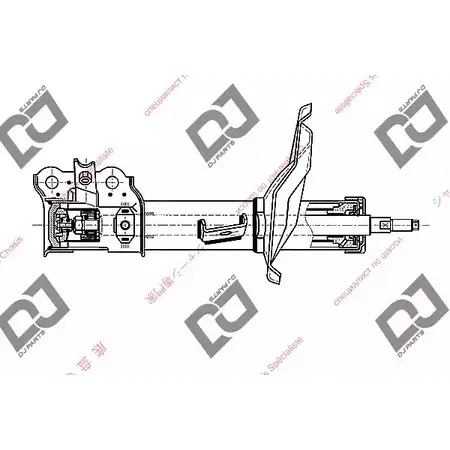 Амортизатор DJ PARTS IROAQ0 Y 3438993 GQJB4O DS1728GS