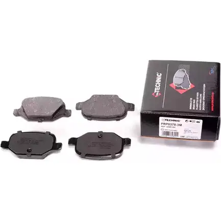 Тормозные колодки, дисковые, комплект PROTECHNIC PRP0378-3M 3445508 RY RJZM J1TF3