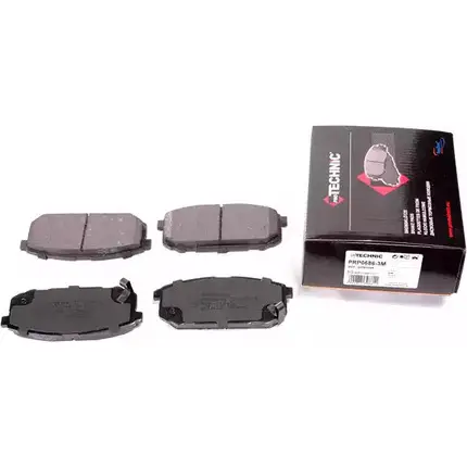 Тормозные колодки, дисковые, комплект PROTECHNIC PRP0686-3M 3445841 NJL7 3 DDF0YGO