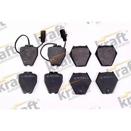 Тормозные колодки, дисковые, комплект KRAFT AUTOMOTIVE BKXMT 3489867 MZI36E B 6000595 изображение 0