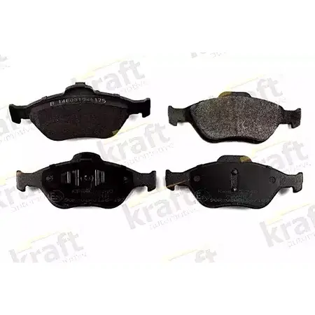 Тормозные колодки, дисковые, комплект KRAFT AUTOMOTIVE CA RMJ 6002340 MKKL0WG 3489953 изображение 0