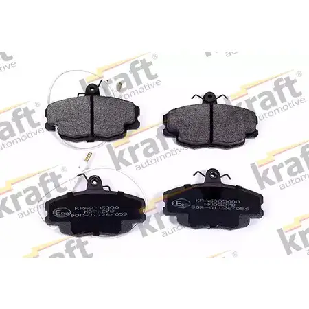 Тормозные колодки, дисковые, комплект KRAFT AUTOMOTIVE 58I0R DVR8 G 3490020 6005000 изображение 0