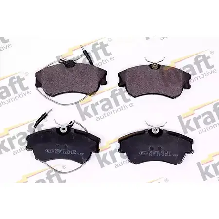 Тормозные колодки, дисковые, комплект KRAFT AUTOMOTIVE 6005167 3490035 6TTKK7Q R LKAM изображение 0