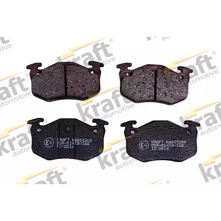 Тормозные колодки, дисковые, комплект KRAFT AUTOMOTIVE 6005200 OHYWHY 3490038 L Z9B7CG изображение 0