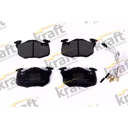 Тормозные колодки, дисковые, комплект KRAFT AUTOMOTIVE 3490056 6005640 CILS3KS EA0I J изображение 0