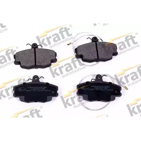 Тормозные колодки, дисковые, комплект KRAFT AUTOMOTIVE 3490082 FXIFV 4 3OC3L 6006030 изображение 0