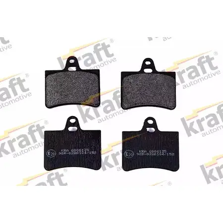 Тормозные колодки, дисковые, комплект KRAFT AUTOMOTIVE MPCHGOL 6006135 VR K908G 3490091 изображение 0