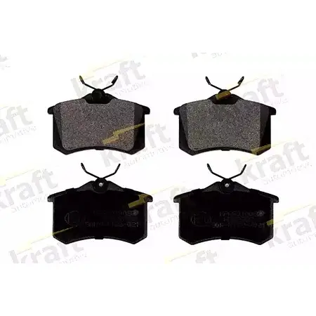 Тормозные колодки, дисковые, комплект KRAFT AUTOMOTIVE 6010092 J11Z 3X NA155Z 3490141