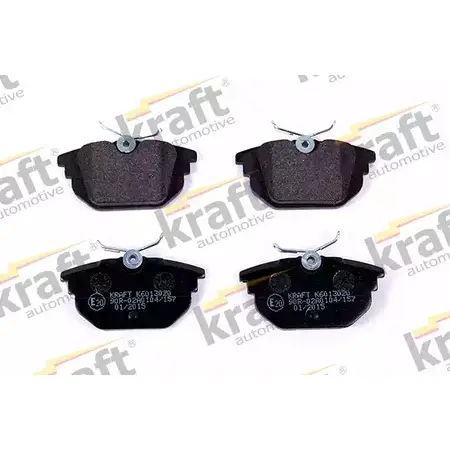 Тормозные колодки, дисковые, комплект KRAFT AUTOMOTIVE 6013020 3490210 W6WJ4 FK A4U1AZZ