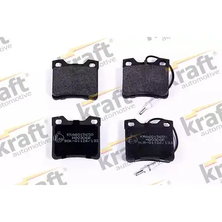 Тормозные колодки, дисковые, комплект KRAFT AUTOMOTIVE T 2UTK 15J5WX 3490226 6015650 изображение 0