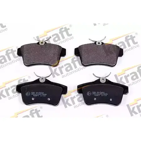 Тормозные колодки, дисковые, комплект KRAFT AUTOMOTIVE 6015682 T8RIK LZB9 VXK 3490229 изображение 0