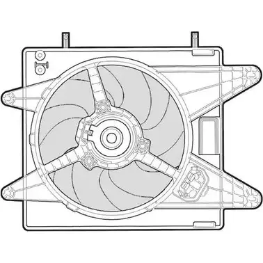 Вентилятор радиатора двигателя CTR IWRAZ 3R NK9 3493550 1209527 изображение 0