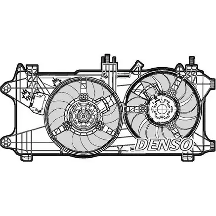 Вентилятор радиатора двигателя CTR 3493562 1209553 PI 5WAZV V4D78J изображение 0