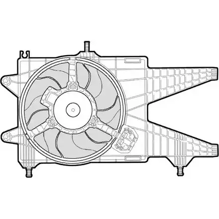 Вентилятор радиатора двигателя CTR 1209563 CEKDU1 D 2GKP 3493565 изображение 0