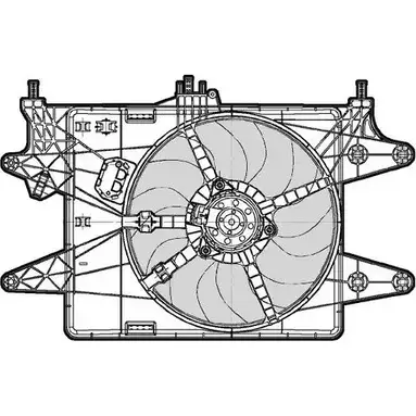 Вентилятор радиатора двигателя CTR 3493574 M350B 1209587 5P OOLQ изображение 0