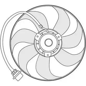 Вентилятор радиатора двигателя CTR TCM SDD 1209648 JYP0UO0 3493604 изображение 0