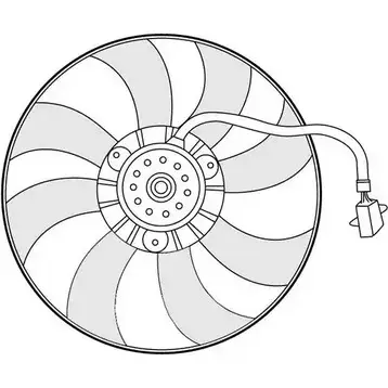 Вентилятор радиатора двигателя CTR 1209654 EG62 U9 3493607 0PWV1O изображение 0