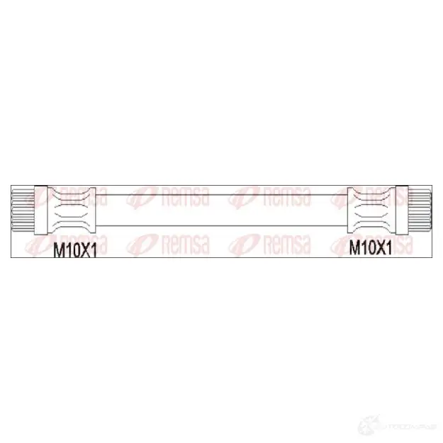 Тормозной шланг REMSA 1193931922 192202 WFPJYO GCA1922 02 изображение 0