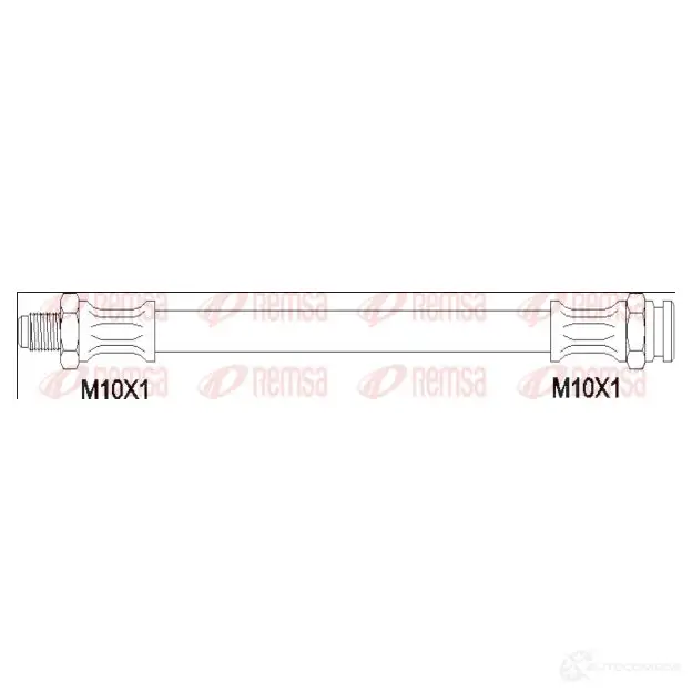 Тормозной шланг REMSA 1193931772 190319 G CA190319 TLQ7M0 изображение 0