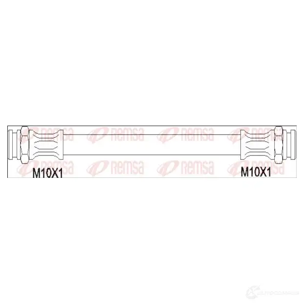 Тормозной шланг REMSA 190048 DFHVR 1193931603 GCA190 048