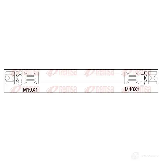Тормозной шланг REMSA G CA190020 190020 1193931575 5Y6Z070