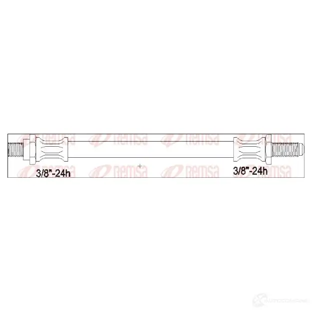 Тормозной шланг REMSA 5Q7UJSQ GC A190202 1193931755 190202