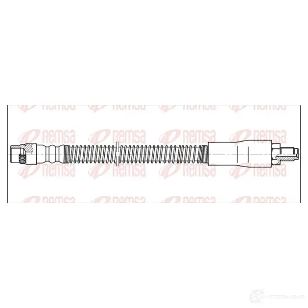 Тормозной шланг REMSA 190340 AZ2EAT GCA1 90340 1193931790