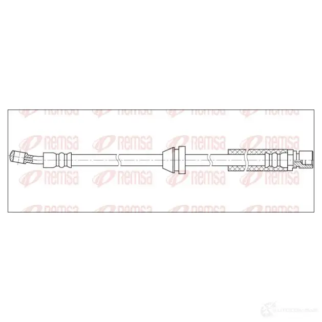 Тормозной шланг REMSA 1193931869 190424 MD546 GC A190424 изображение 0