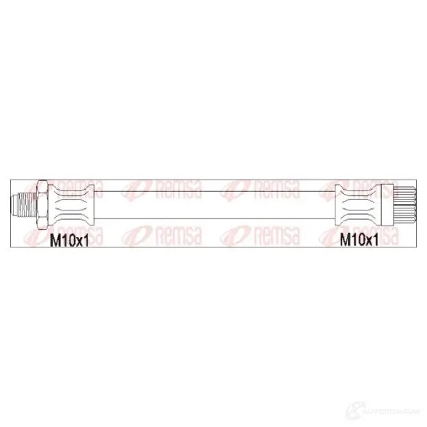 Тормозной шланг REMSA GC A190183 190183 CNUA6 1193931736