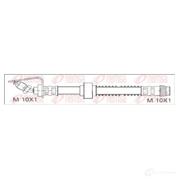 Тормозной шланг REMSA GCA1 90190 GVIAV5 1193931743 190190 изображение 0