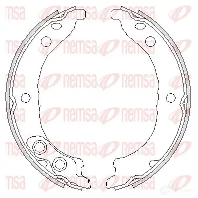 Барабанные колодки REMSA BSM47 28.00 4728.00 1466325 ZCA472800