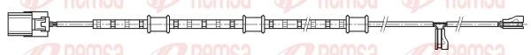Датчик износа тормозных колодок REMSA C49N 96 001170 1440217448 изображение 0