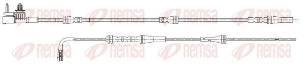 Датчик износа тормозных колодок REMSA LSG 6T 1440217462 001184