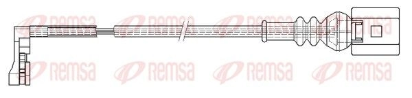 Датчик износа тормозных колодок REMSA CY XRF 001204 1440217482