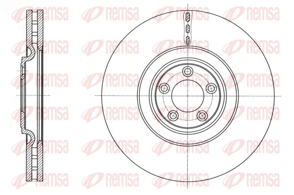 Тормозной диск REMSA 1440217635 SH LAAU 61746.10 изображение 0