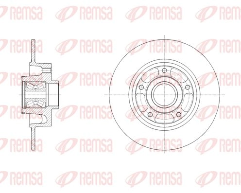 Тормозной диск REMSA 1440217662 62138.20 P0 ZISR изображение 0