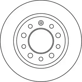 Тормозной диск MOTAQUIP VLZOB 6JV 4U 3545310 LVBD1135Z изображение 0