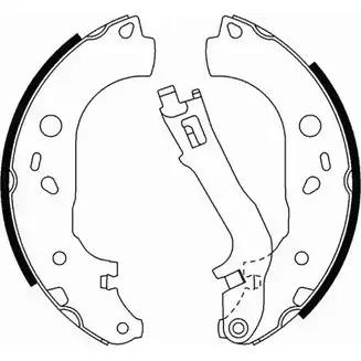 Тормозные колодки, комплект MOTAQUIP LVBS792 Q7W3Z 3546779 VM6 O1V изображение 0